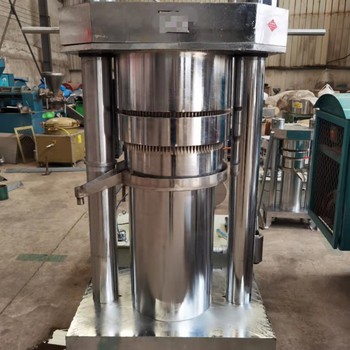 Máquina hidráulica automática de prensa de aceite de mantequilla de girasol hdc-100t