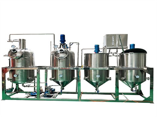 Maquinaria de proceso de refinación de aceite comestible crudo/aceite vegetal