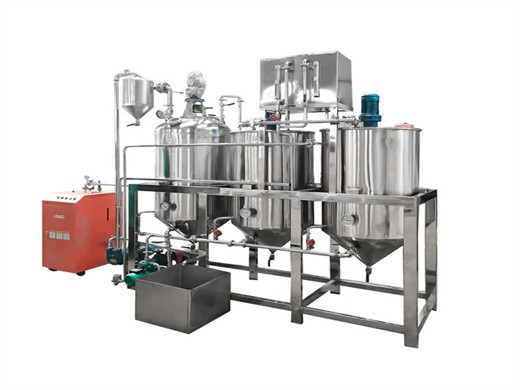 métodos químicos maquinaria de producción de refinación de aceite de semilla de lino