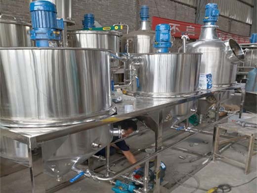 Equipo de máquina de refinería de aceite de linaza, soja de linaza en Honduras
